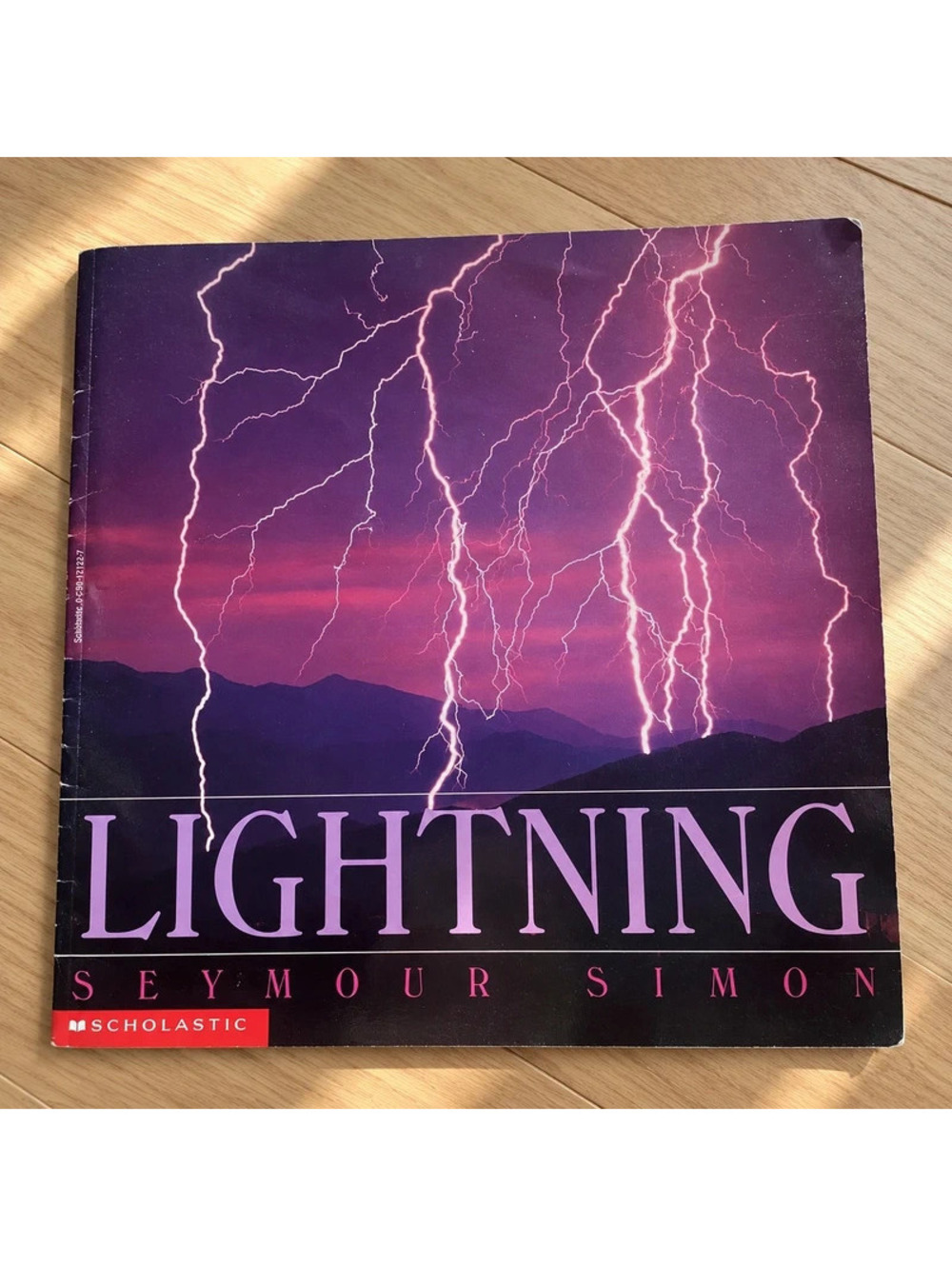Lightning Seymour Simon 1997 Scholastic Smithsonian Kids Weather Science Book
